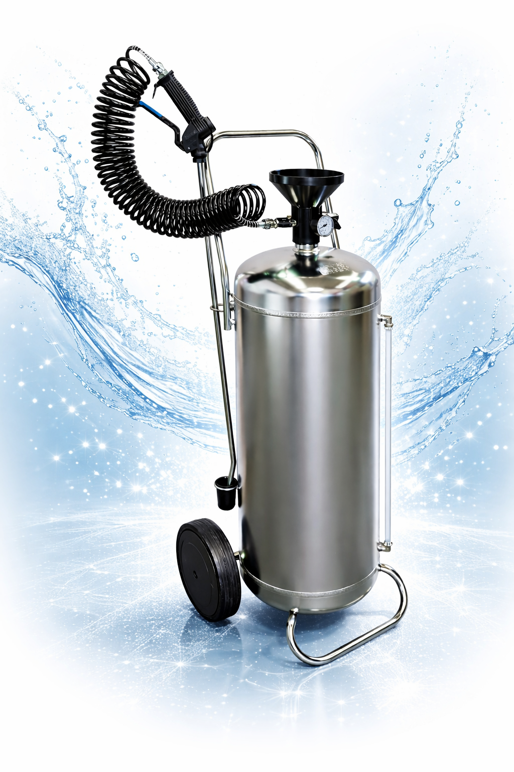 Stainless steel sprayer - Lanzoni Techclean