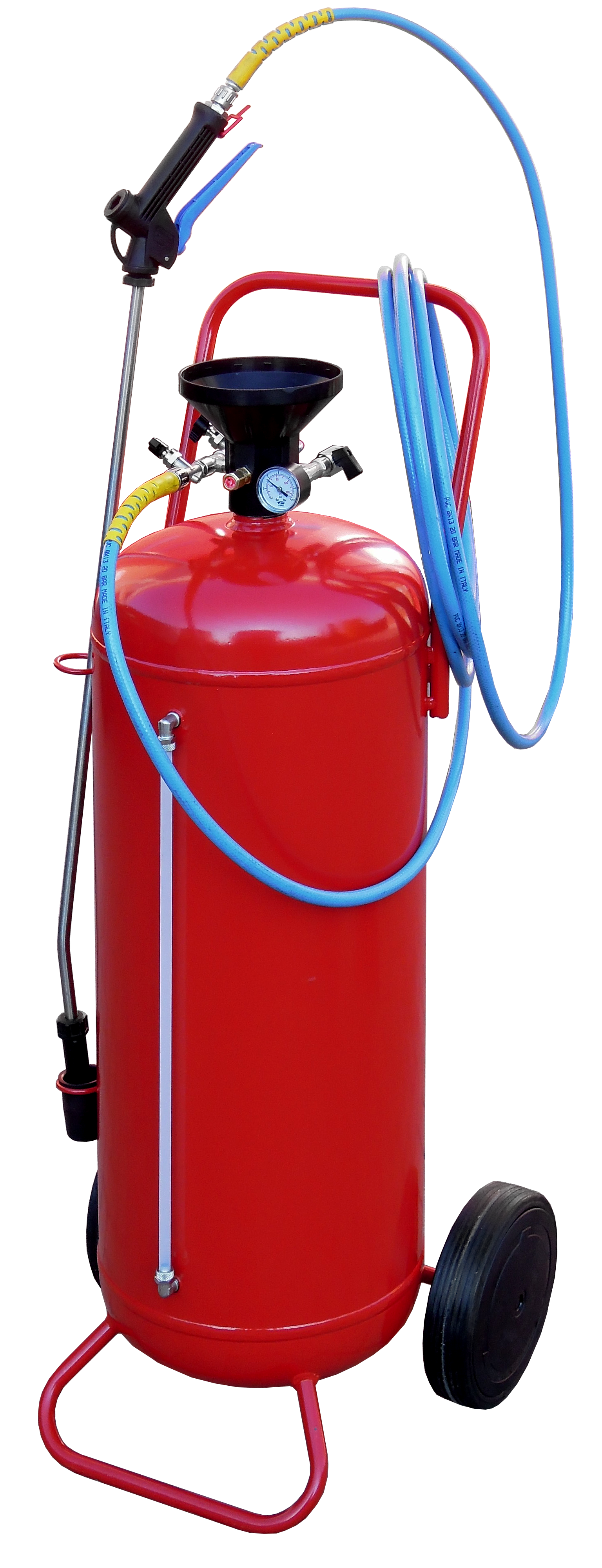 SCG50 pneumatic foamer 50 litres painted