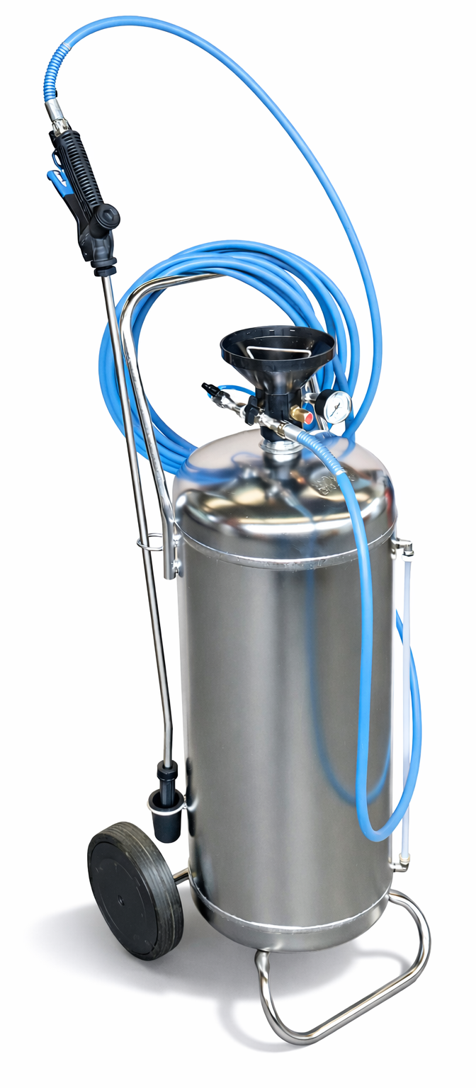 SCGX50 pneumatic foamer 50 litres stainless steel 304